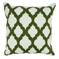 thumbnail image 1 of Saro Lifestyle Diamond Design Crewel Embroidery Down Filled Throw Pillow, 1 of 1