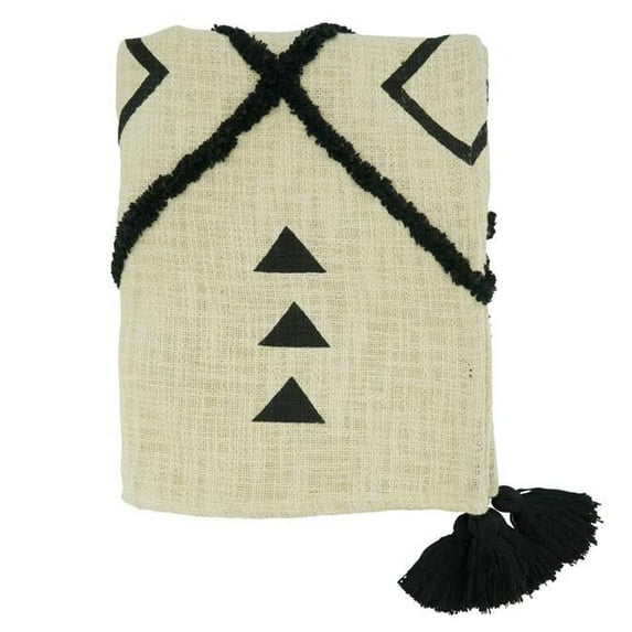 Saro Lifestyle Diamond Tufted Throw Blanket