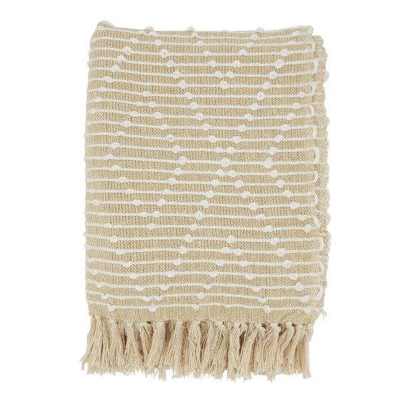 Saro Lifestyle Diamond Woven Throw Blanket
