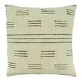 thumbnail image 1 of Saro Lifestyle Down Filled Dash Line Throw Pillow, 1 of 1