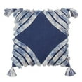 thumbnail image 1 of Saro Lifestyle Dual-Tone Tufted Diamond Poly Filled Throw Pillow, 1 of 1