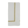 thumbnail image 1 of Saro Lifestyle Embroidered Border Cocktail Napkin (Set of 4), 1 of 1