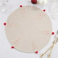 thumbnail image 1 of Saro Lifestyle Embroidered Christmas Trees Placemat (Set of 4), 1 of 4