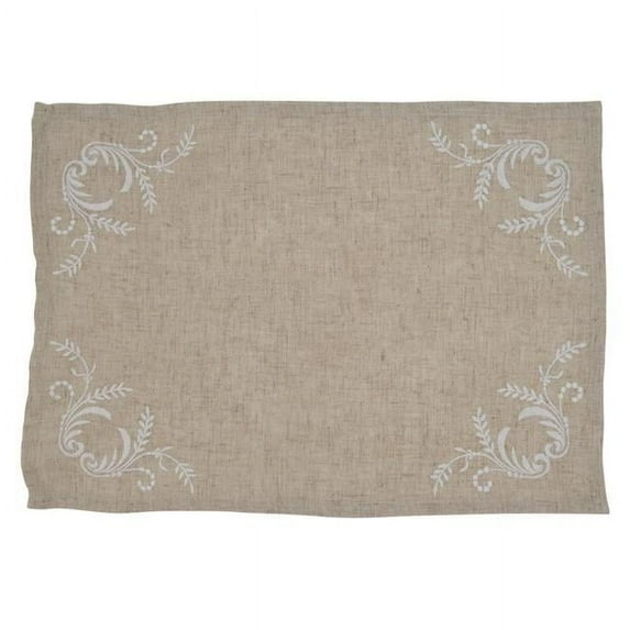 Saro Lifestyle Embroidered Design Placemat (Set of 4)
