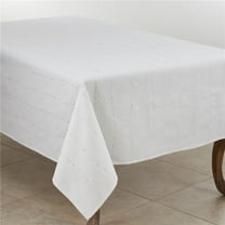 Saro Lifestyle Embroidered Design Tablecloth
