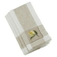 thumbnail image 1 of Saro Lifestyle Embroidered Lemon Hemstitched Napkin (Set of 4), 1 of 5