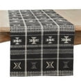 thumbnail image 1 of Saro Lifestyle Embroidered Mudcloth Table Runner, 1 of 1