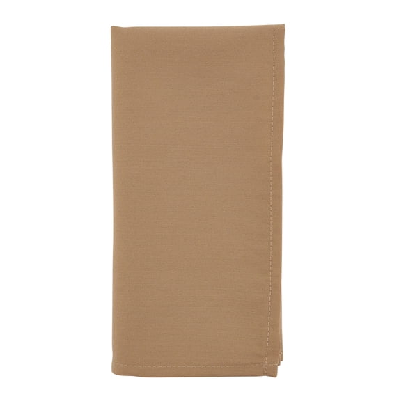 Saro Lifestyle Everyday Design Cloth Table Napkins (Set of 12) Cappuccino