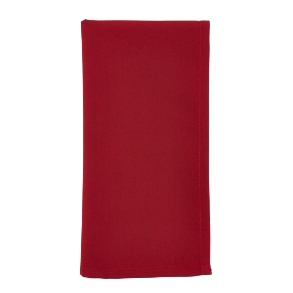 Saro Lifestyle Everyday Design Cloth Table Napkins (Set of 12) Red