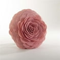 thumbnail image 1 of Saro Lifestyle FT095.RS16R 16 in. Rose Flower Design Poly Filled Throw Pillow, Rose, 1 of 5