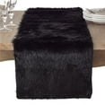 thumbnail image 1 of Saro Lifestyle Faux Fur Design Topper Table Runner, 1 of 5