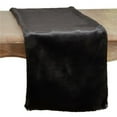 thumbnail image 1 of Saro Lifestyle Faux Fur Rabbit Table Runner, 1 of 1
