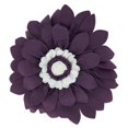 thumbnail image 1 of Saro Lifestyle Felt Flower Poly Filled Throw Pillow, 1 of 5