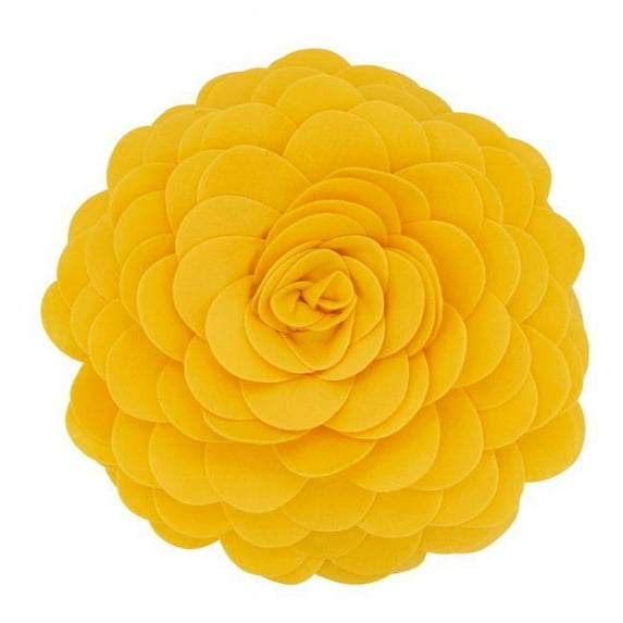 Saro Lifestyle Fleur De Jardin Poly Filled Throw Pillow