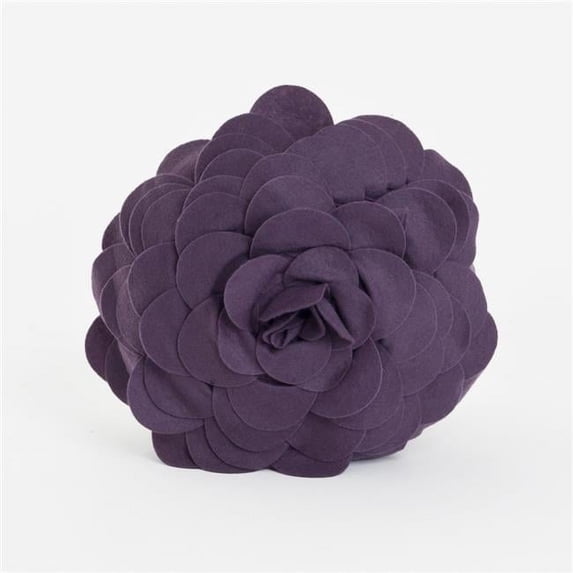 Saro Lifestyle Fleur De Jardin Poly Filled Throw Pillow