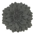 thumbnail image 1 of Saro Lifestyle Flower Shaped Felt Throw Pillow, 1 of 1