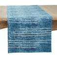 thumbnail image 1 of Saro Lifestyle Foil Print Dash Line Table Runner, 1 of 1
