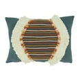 thumbnail image 1 of Saro Lifestyle Fringe Lace Design Throw Pillow Cover, 1 of 1
