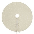 thumbnail image 1 of Saro Lifestyle Frosty Flurry Tree Skirt, 1 of 3