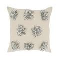 thumbnail image 1 of Saro Lifestyle Fuzzy Fun Pom Pom Down Filled Throw Pillow, 1 of 3