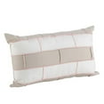 thumbnail image 1 of Saro Lifestyle Geometric Block Design Poly Filled Throw Pillow, 1 of 4