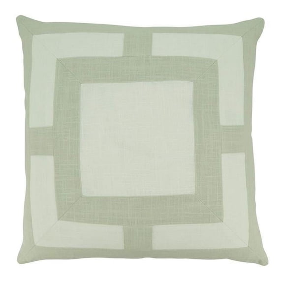 Saro Lifestyle Geometric Throw Pillow Cover