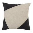 thumbnail image 1 of Saro Lifestyle Geometric Velvet Design Poly Filled Throw Pillow, 1 of 1