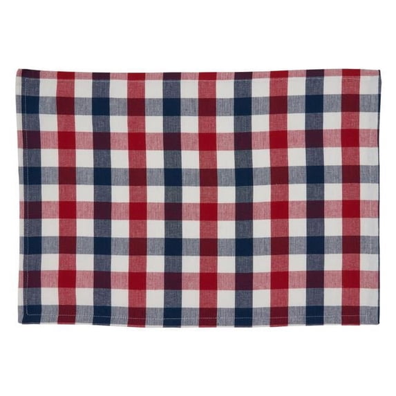 Saro Lifestyle Gingham Check Placemat (Set of 4)