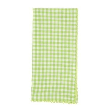 Saro Lifestyle Gingham Design Table Napkin (Set of 4)