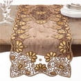 thumbnail image 1 of Saro Lifestyle Hand Beaded Design Table Runner, 1 of 5