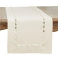 thumbnail image 1 of Saro Lifestyle Hemstitched Border Table Runner, 1 of 1