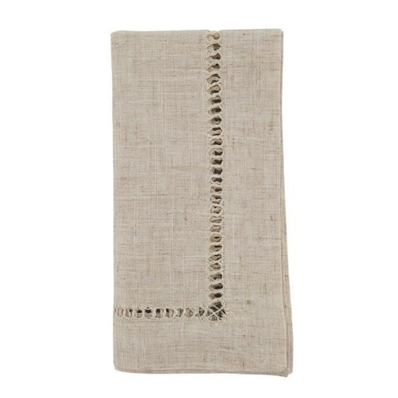 Saro Lifestyle Hemstitched Dinner Napkins (Set of 12)