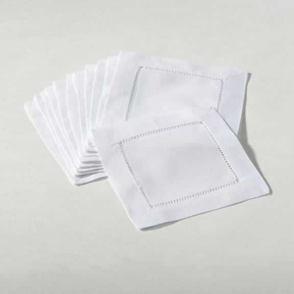 Saro Lifestyle Hemstitched Napkin (Set of 12)