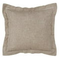 thumbnail image 1 of Saro Lifestyle Hemstitched Throw Pillow 18"x18" Feather Down, 1 of 5