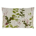 thumbnail image 1 of Saro Lifestyle Holiday Botanical Design Throw Pillow Cover, 1 of 3