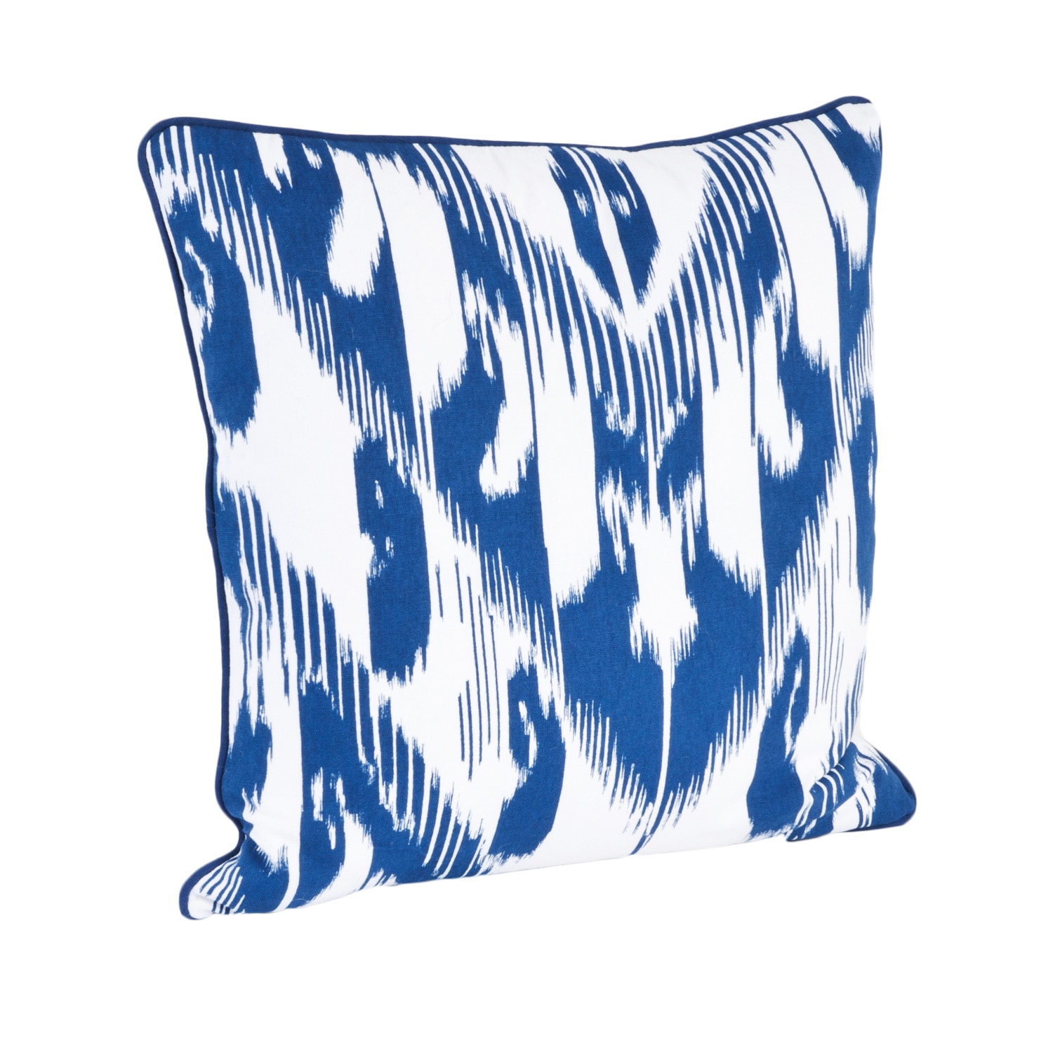 Saro Lifestyle Ikat Design Down Filled Throw Pillow