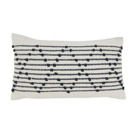 Saro Lifestyle Intricate Diamond Weave Poly Filled Throw Pillow