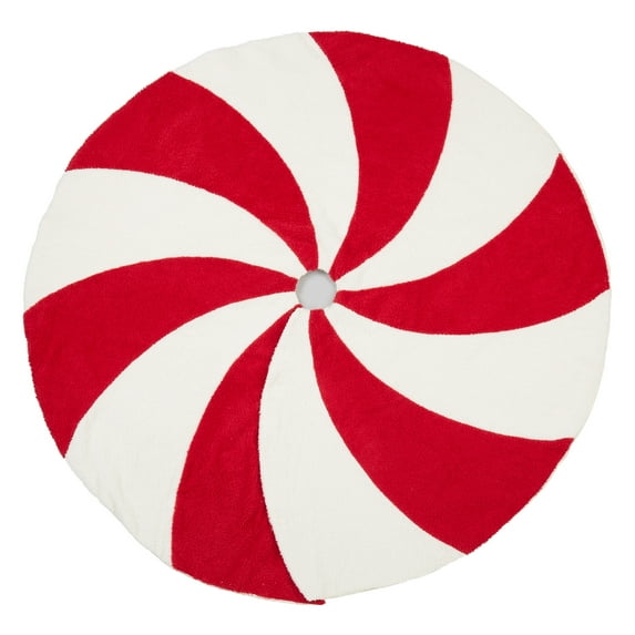 Winter Wonderland Candy Cane Tree Skirt