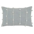 thumbnail image 1 of Saro Lifestyle Knotted Line Design Poly Filled Throw Pillow, 1 of 3