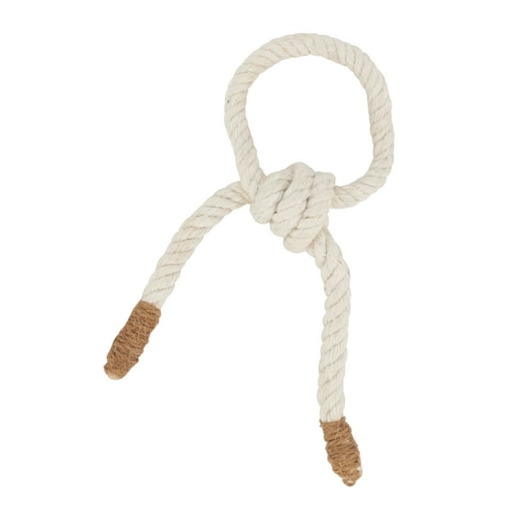 Saro Lifestyle Knotted Rope Napkin Ring (Set of 4)