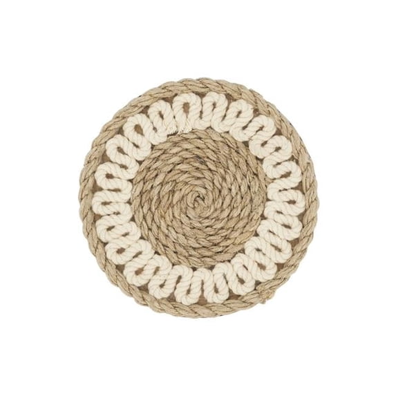 Saro Lifestyle Knotwork Rope Coaster (Set of 4)