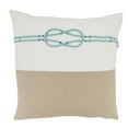 thumbnail image 1 of Saro Lifestyle Knotwork Whimsy Poly Filled Throw Pillow, 1 of 3