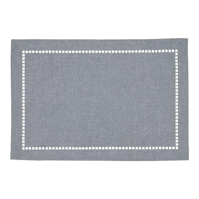 Saro Lifestyle LaserCut Hemstitch Placemat (Set of 4)