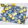 thumbnail image 1 of Saro Lifestyle Lemon Design Table Mats (Set of 4), 1 of 4