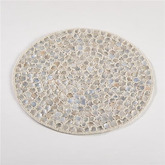 Saro Lifestyle Mother of Pearl Design Placemat (Set of 4)