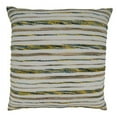 thumbnail image 1 of Saro Lifestyle Multi Striped Poly Filled Throw Pillow, 1 of 1