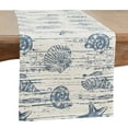 thumbnail image 1 of Saro Lifestyle Nautical Design Table Runner, 1 of 1