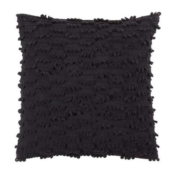 Saro Lifestyle Nubby Design Down Filled Throw Pillow