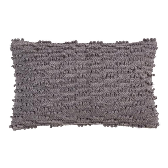 Saro Lifestyle Nubby Design Down Filled Throw Pillow