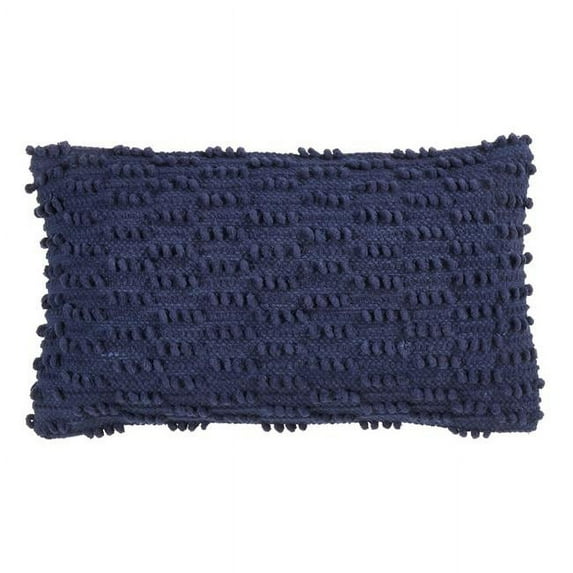 Saro Lifestyle Nubby Design Down Filled Throw Pillow